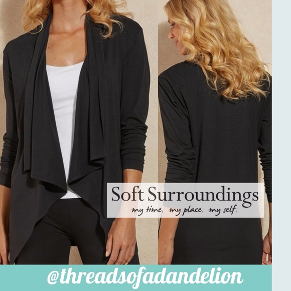 Soft Surroundings Sweaters - Soft Surroundings Open Cardigan